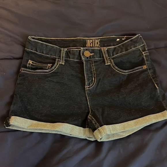 NWOT GIRLS 14 Justice shorts - Picture 1 of 3